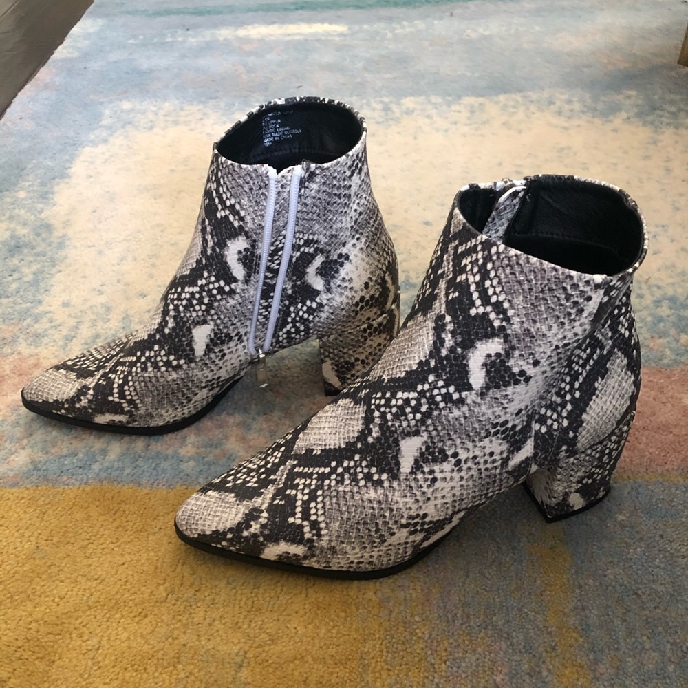Snakeskin Boots